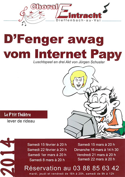 D’Fenger ewag vom Internet, Papy !